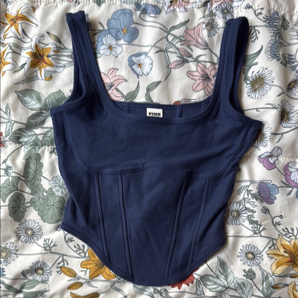 Victoria Secrets PINK Navy Blue Women's Top